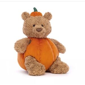Jelly Cat Bartholomew Bear Pumpkin